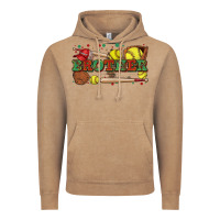Vintage Coffee brother softball Vintage Hoodie - Zillion Design Studio