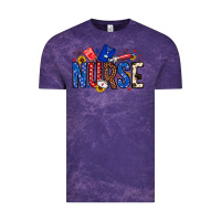 Cloud Purple American Nurse Vintage Tee - Neo Western