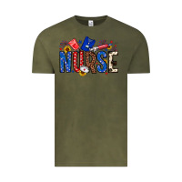 Vintage Olive American Nurse Vintage Tee - Neo Western