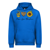 Cobalt Peace Love Sunshine Urban Hoodie - Bettercallsaul