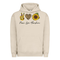 Pigment French Oak Peace Love Sunshine Urban Hoodie - Bettercallsaul