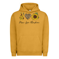 Pigment Peanut Butter Peace Love Sunshine Urban Hoodie - Bettercallsaul