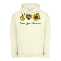 Pigment Pistachio Peace Love Sunshine Urban Hoodie - Bettercallsaul