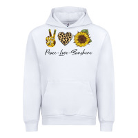 White Peace Love Sunshine Urban Hoodie - Bettercallsaul