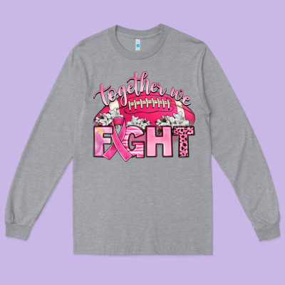 Together We Fight Long Sleeve Tee Designed By Artiststas
