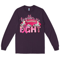 Plum together we fight Long Sleeve Tee - Artiststas