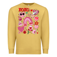 Antique Gold cute valentines day Premium Sweatshirt - MaliasSmallBusiness