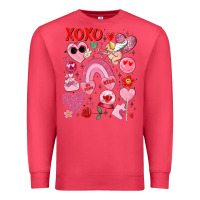 Cardinal cute valentines day Premium Sweatshirt - MaliasSmallBusiness