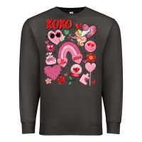 Smoke cute valentines day Premium Sweatshirt - MaliasSmallBusiness
