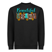 Black beautiful crazy Heavyweight Sweatshirt - Zillion Design Studio