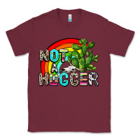Burgundy not a hugger Classic Tee - AdoDesignShop