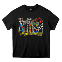 Black fight for autism awareness Heavy Core Tee - RacoonDesign