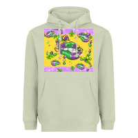 Matcha mardi gras lips Heavyweight Hoodie - MaliasSmallBusiness