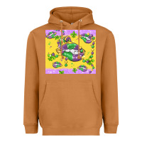 Meerkat mardi gras lips Heavyweight Hoodie - MaliasSmallBusiness