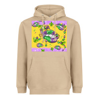 Mushroom mardi gras lips Heavyweight Hoodie - MaliasSmallBusiness