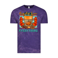 Cloud Purple pumpkin spice everything Vintage Tee - HRA Design Shop