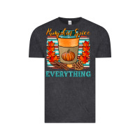 Vintage Black pumpkin spice everything Vintage Tee - HRA Design Shop