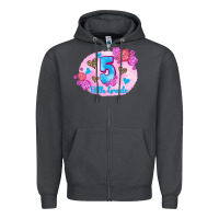 Smoke back to school flowers fifth grade 3200x2400 Zipper Hoodie - AdoDesignShop
