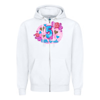 White back to school flowers fifth grade 3200x2400 Zipper Hoodie - AdoDesignShop