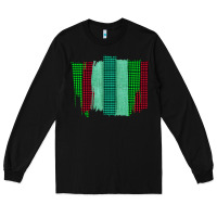 Black Green Red Western Farm Life Brush Stroke Long Sleeve Tee - Bettercallsaul