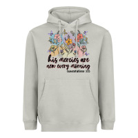 Moon Dust his mercies are new every morning Heavyweight Hoodie - MaliasSmallBusiness
