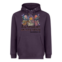 Plum his mercies are new every morning Heavyweight Hoodie - MaliasSmallBusiness