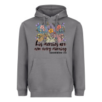 Storm his mercies are new every morning Heavyweight Hoodie - MaliasSmallBusiness