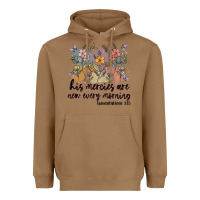 His Mercies Are New Every Morning Heavyweight Hoodie | Teevron