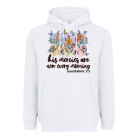 White his mercies are new every morning Heavyweight Hoodie - MaliasSmallBusiness