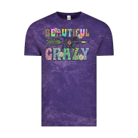 Cloud Purple beautiful crazy Vintage Tee - CowhideDigitalArt