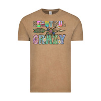 Vintage Coffee beautiful crazy Vintage Tee - CowhideDigitalArt