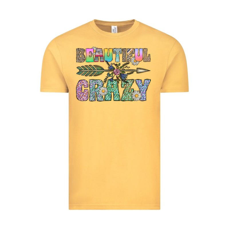Beautiful Crazy Vintage Tee by CowhideDigitalArt | Teevron