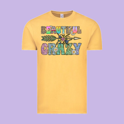 Beautiful Crazy Vintage Tee Designed By Cowhidedigitalart