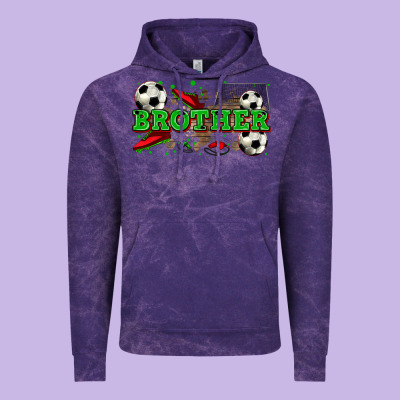 Brother Soccer Vintage Hoodie Designed By Zillion Design Studio
