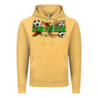 Vintage Mustard brother soccer Vintage Hoodie - Zillion Design Studio