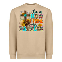 Mushroom this is how i fight my battles Heavyweight Sweatshirt - Zillion Design Studio
