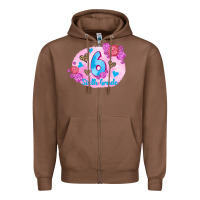 Chestnut back to school flowers sixth grade 3200x2400 Zipper Hoodie - AdoDesignShop