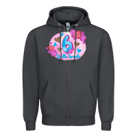 Smoke back to school flowers sixth grade 3200x2400 Zipper Hoodie - AdoDesignShop