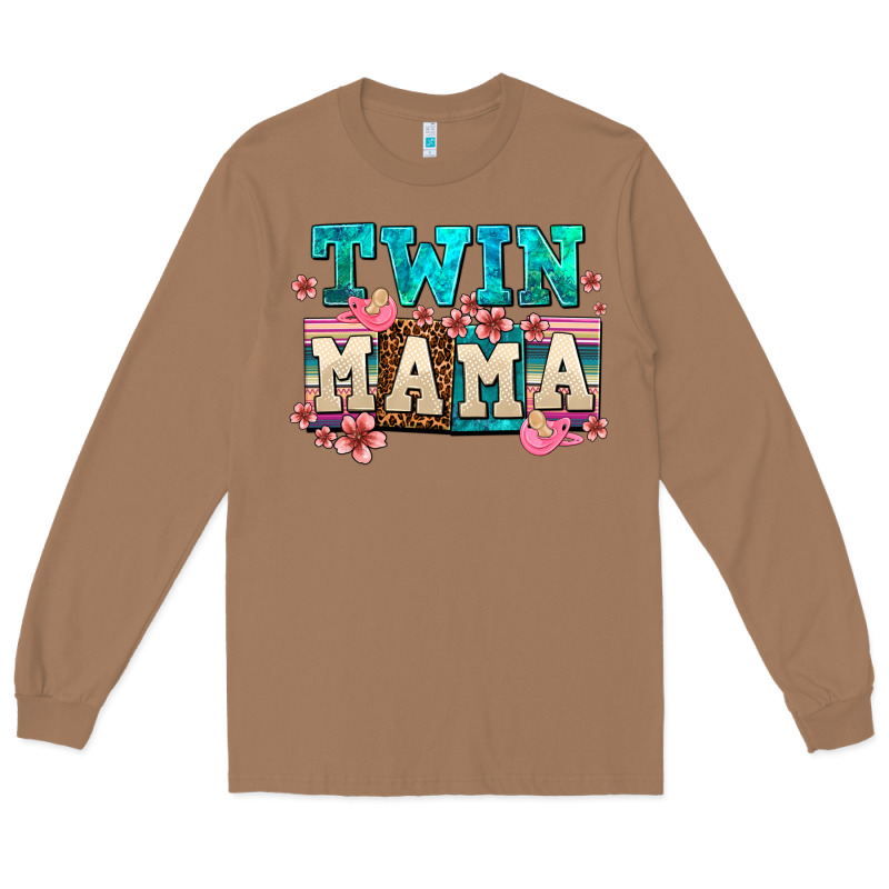Twin Mama Long Sleeve Tee by AdoDesignShop | Teevron