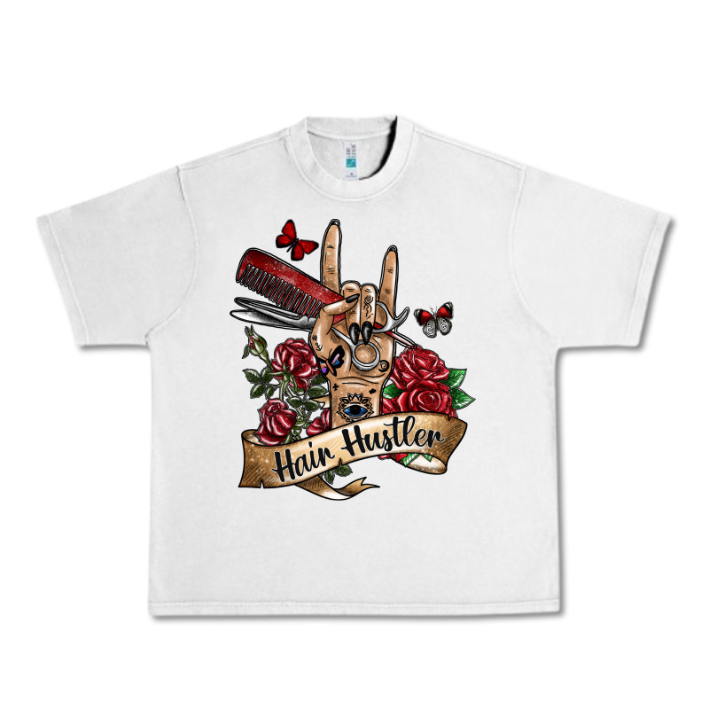 Hair Hustler 3 Urban Heavy Tee by SublimationCraftShop | Teevron