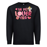 Black in my lover era valentines day Premium Sweatshirt - MaliasSmallBusiness