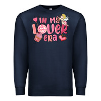 Navy in my lover era valentines day Premium Sweatshirt - MaliasSmallBusiness