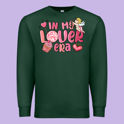 In My Lover Era Valentines Day Premium Sweatshirt Designed By Maliassmallbusiness