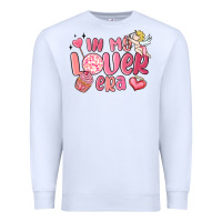 White in my lover era valentines day Premium Sweatshirt - MaliasSmallBusiness