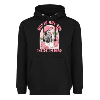 Black roses are red inside i'm dead Heavyweight Hoodie - MaliasSmallBusiness