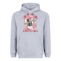 Heather Grey roses are red inside i'm dead Heavyweight Hoodie - MaliasSmallBusiness