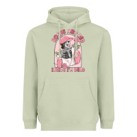 Matcha roses are red inside i'm dead Heavyweight Hoodie - MaliasSmallBusiness