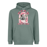 Sage roses are red inside i'm dead Heavyweight Hoodie - MaliasSmallBusiness