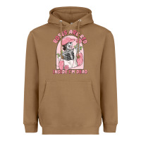 Toasted Coconut roses are red inside i'm dead Heavyweight Hoodie - MaliasSmallBusiness