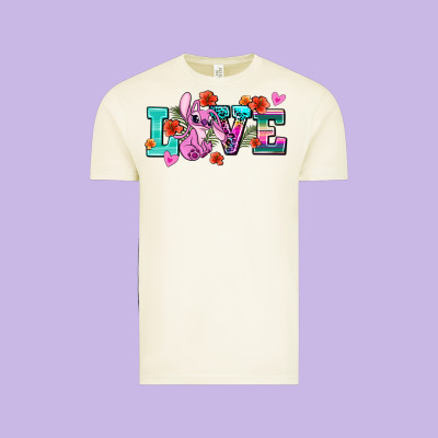 Love Stitch Vintage Tee Designed By Adodesignshop